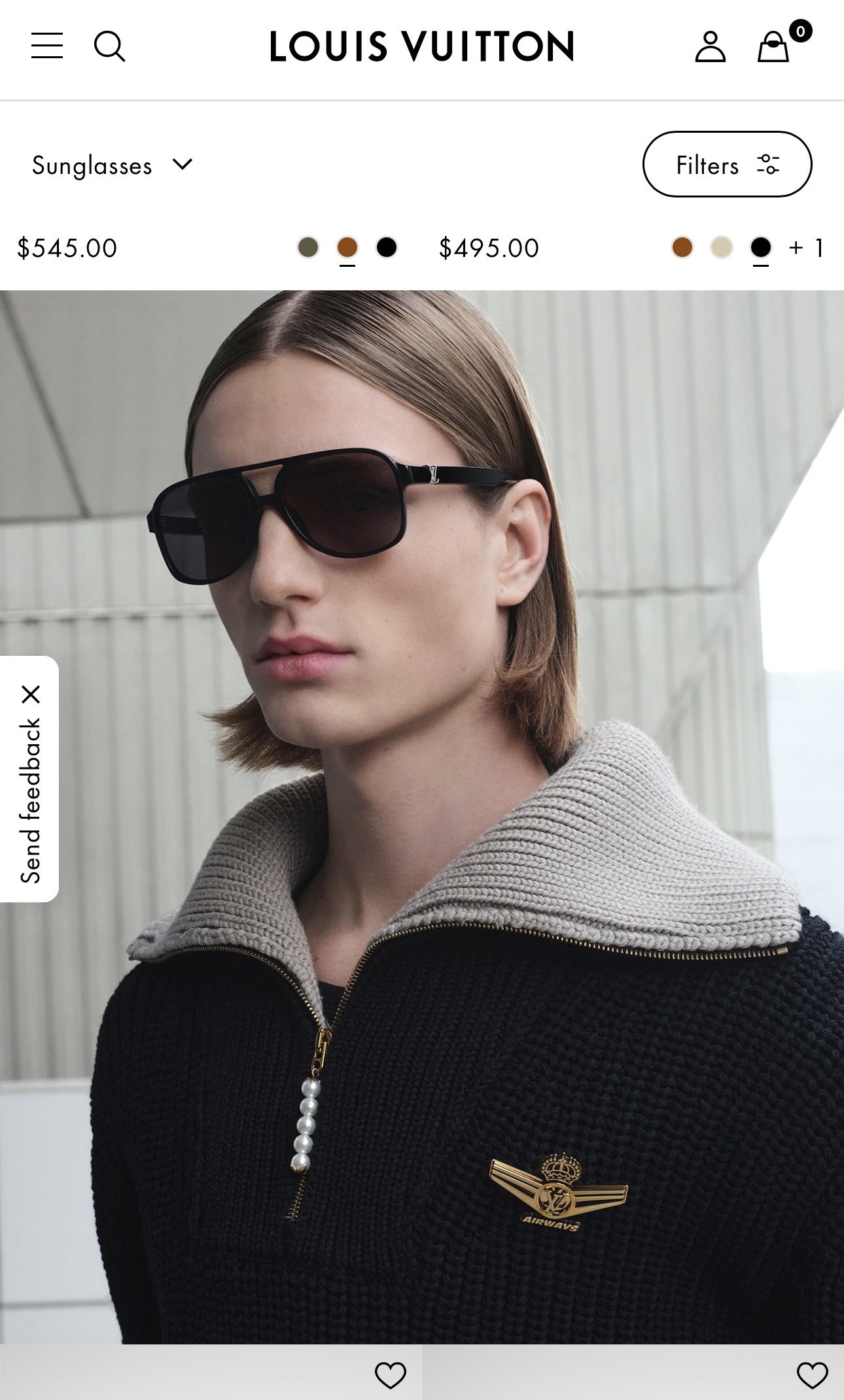 LOUIS VUITTONMODEL：Z2866USIZE：57口17-140