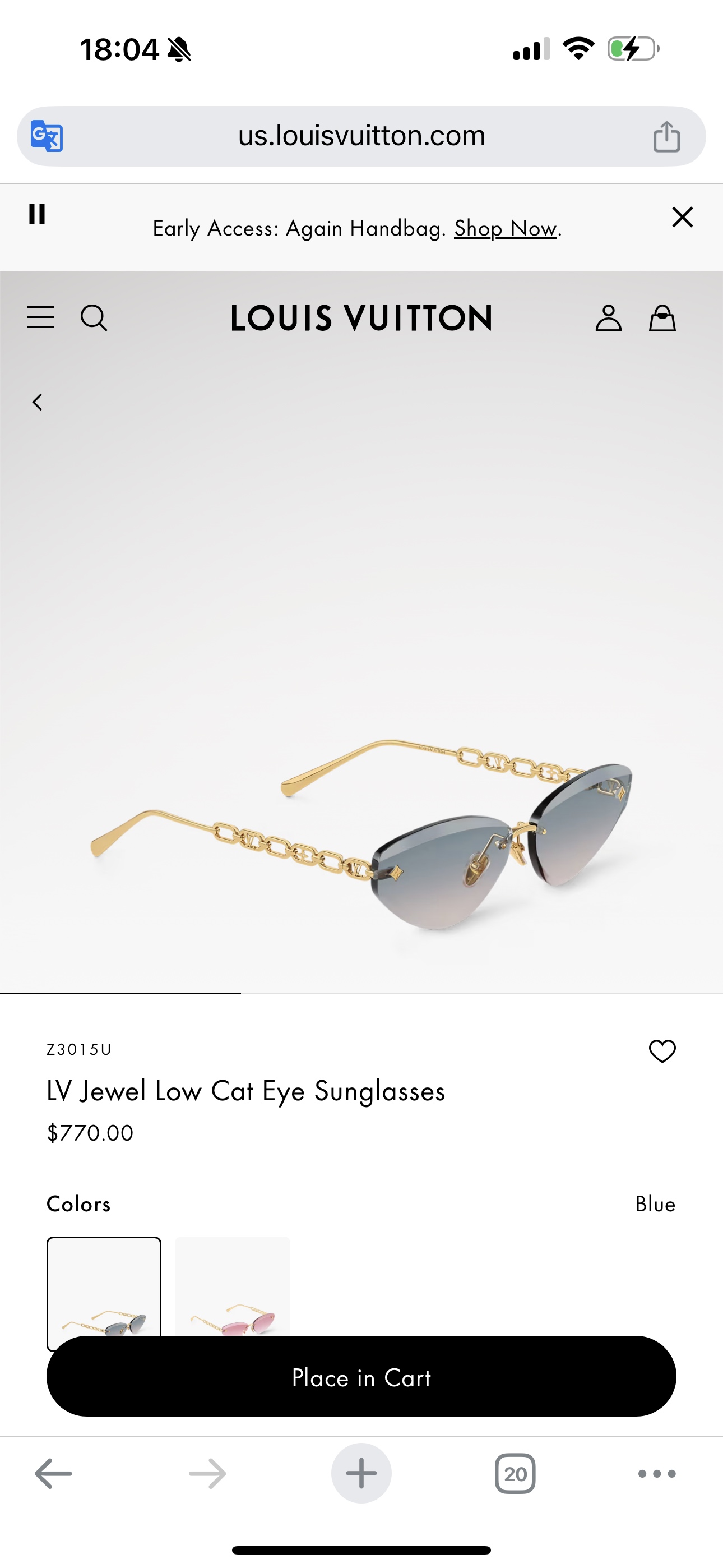 LOUIS VUITTONMODEL：Z3015USIZE：61口15-140