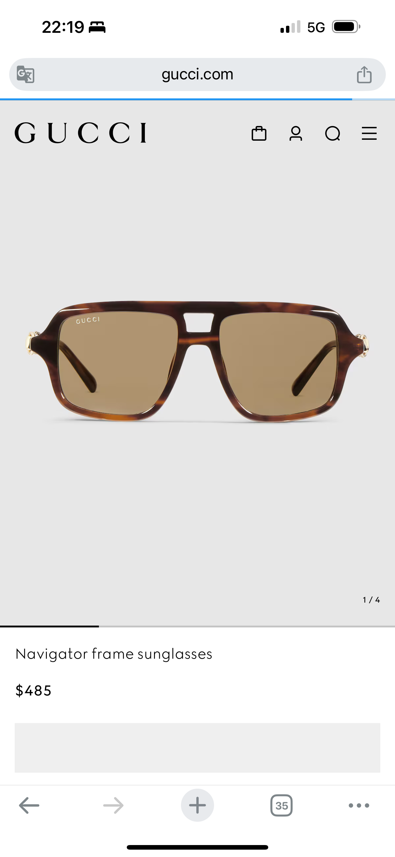 GUCCIMODEL：GG2052SSIZE：53口17-145