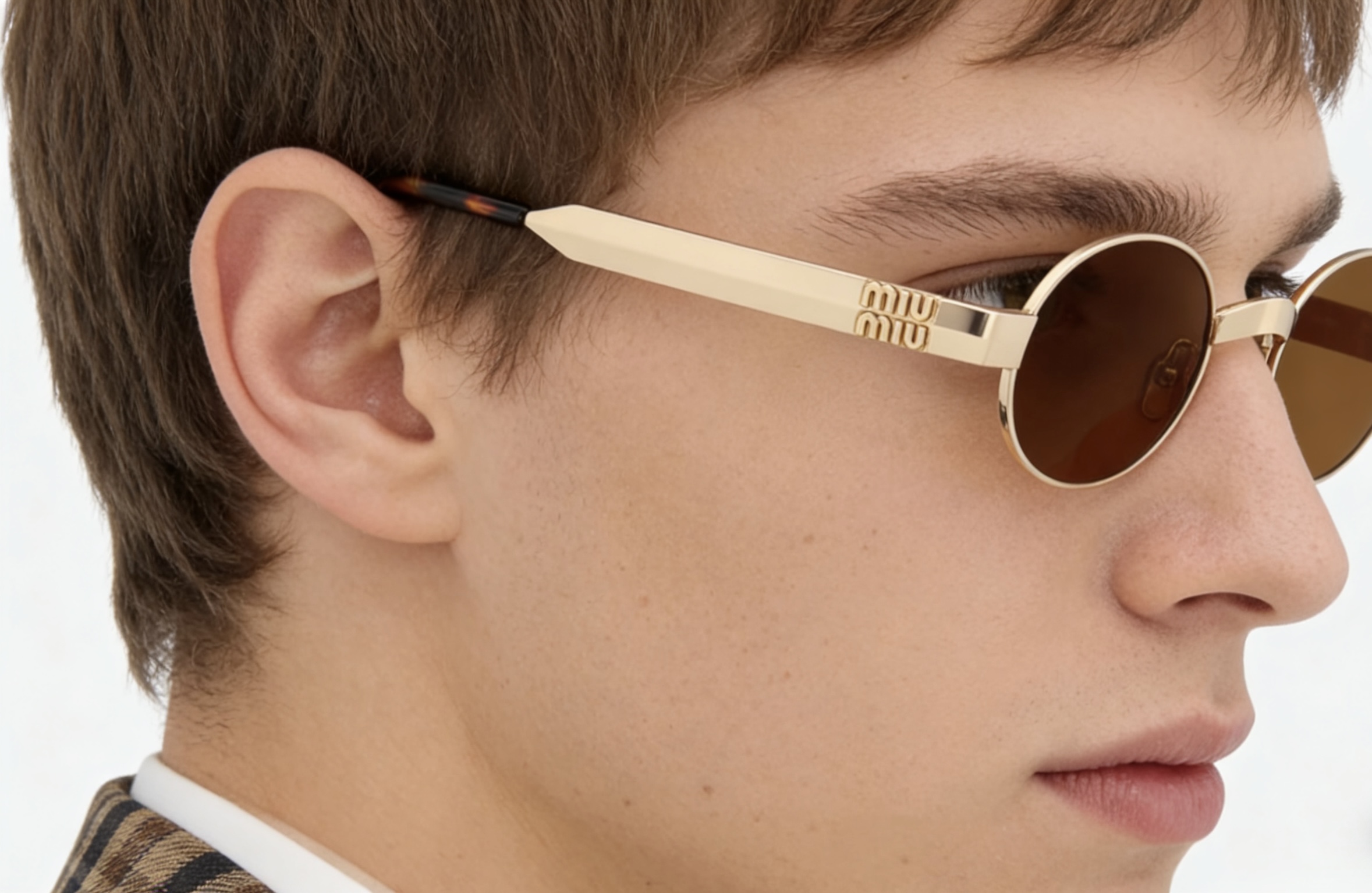 MIU MIUMODEL:MU B51SSIZE：47口21-135