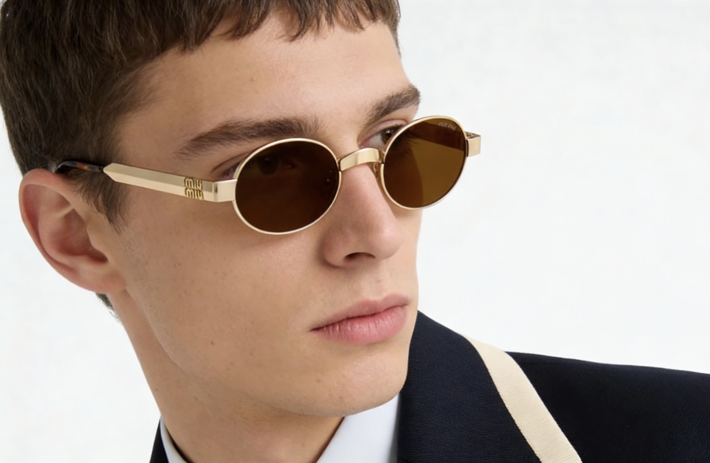 MIU MIUMODEL:MU B51SSIZE：47口21-135