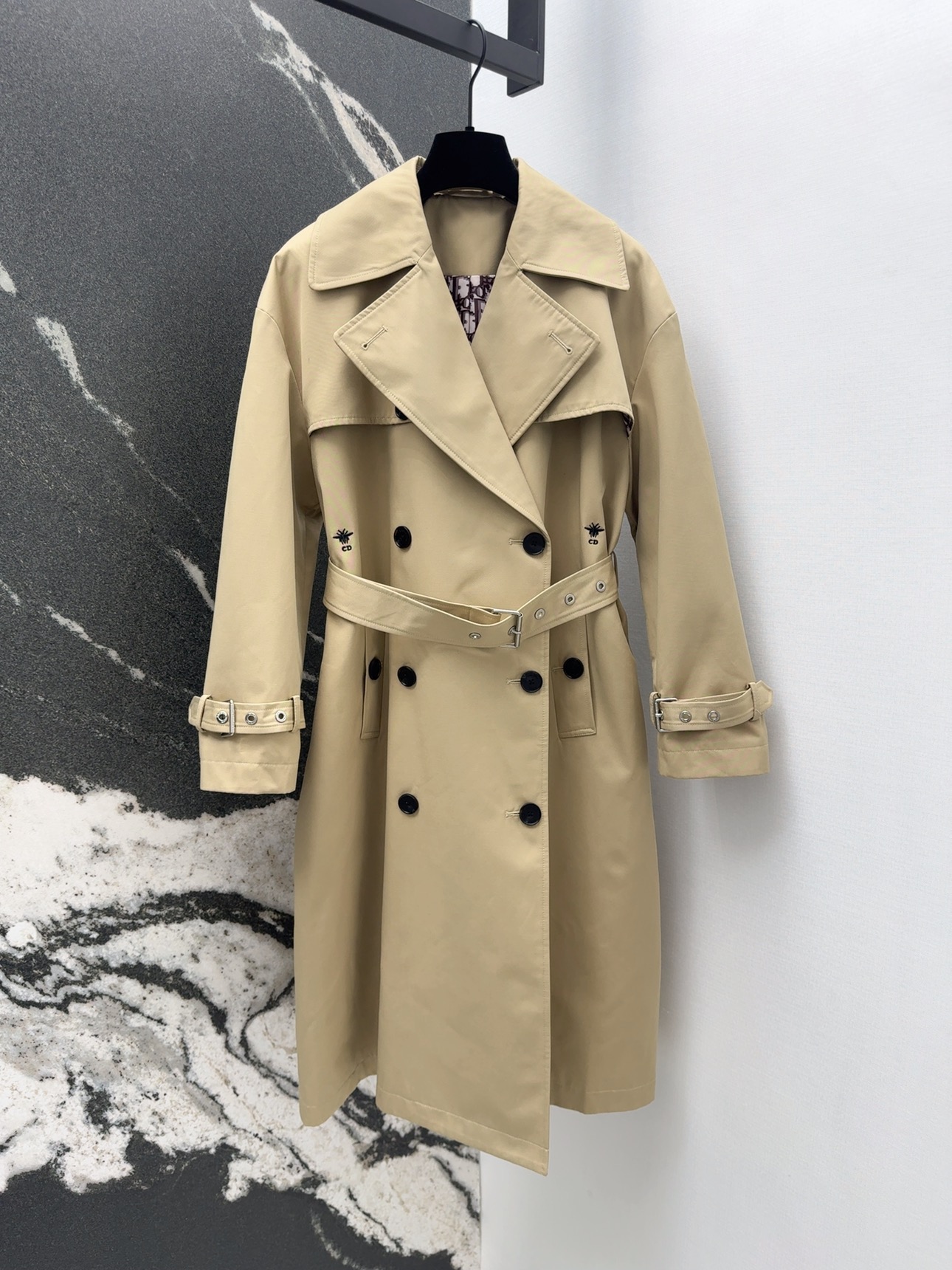 Replica ogni designer
 Dior Abbigliamento Giacca & Soprabito Giacca a Vento Collezione a 7 stelle
 Khaki Ricamo Autunno/Inverno