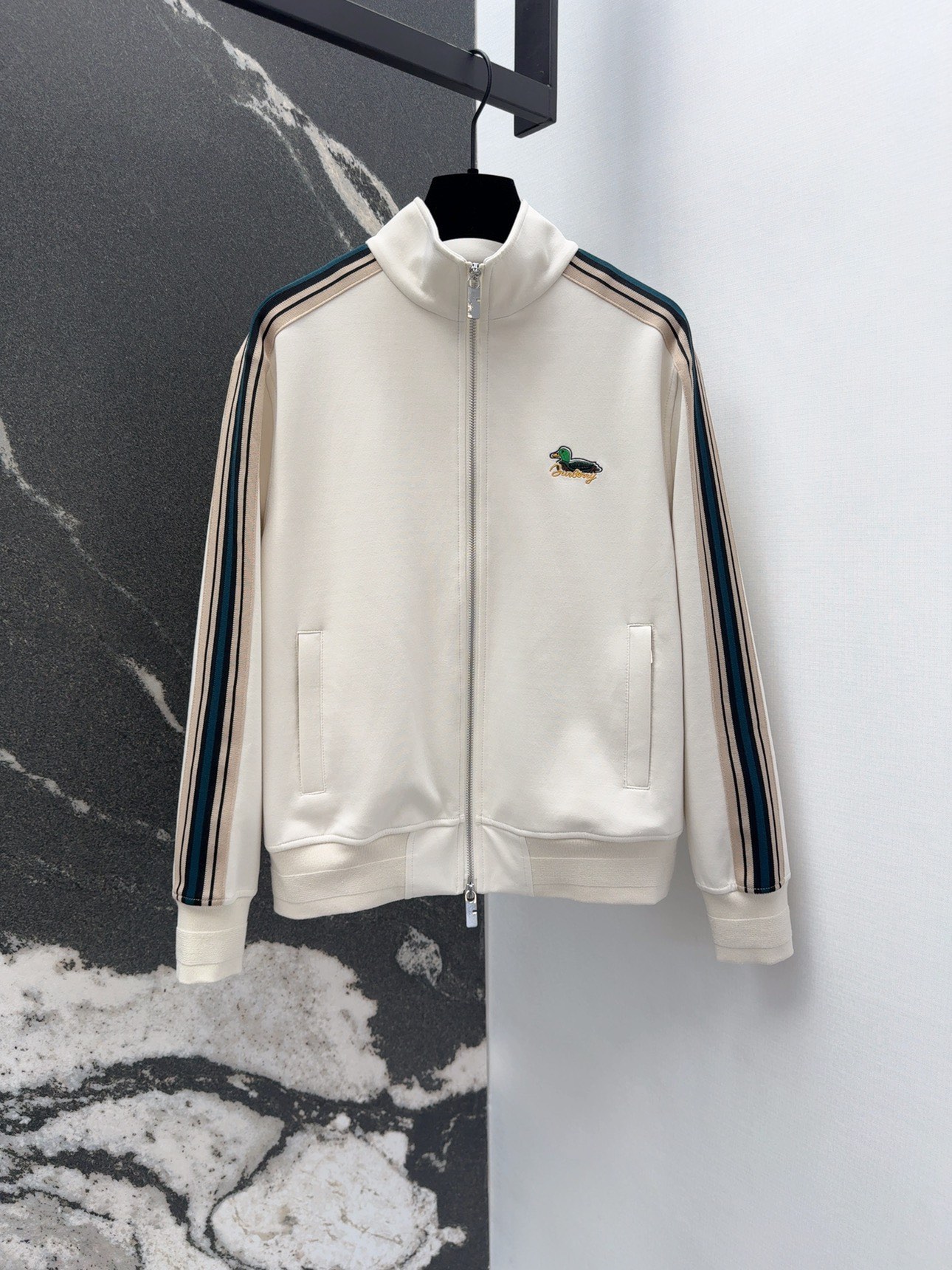 p989 Single-assed female suit Bur 24SS– New-tweet-and-twisted cuff-wisting suit for autumn and winter - 图片 2