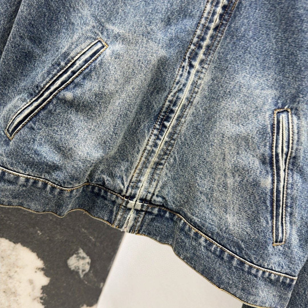 Women’s Fall/Winter Cowboy Jacket Set with High-Quality Jeans in Small Size - 图片 6