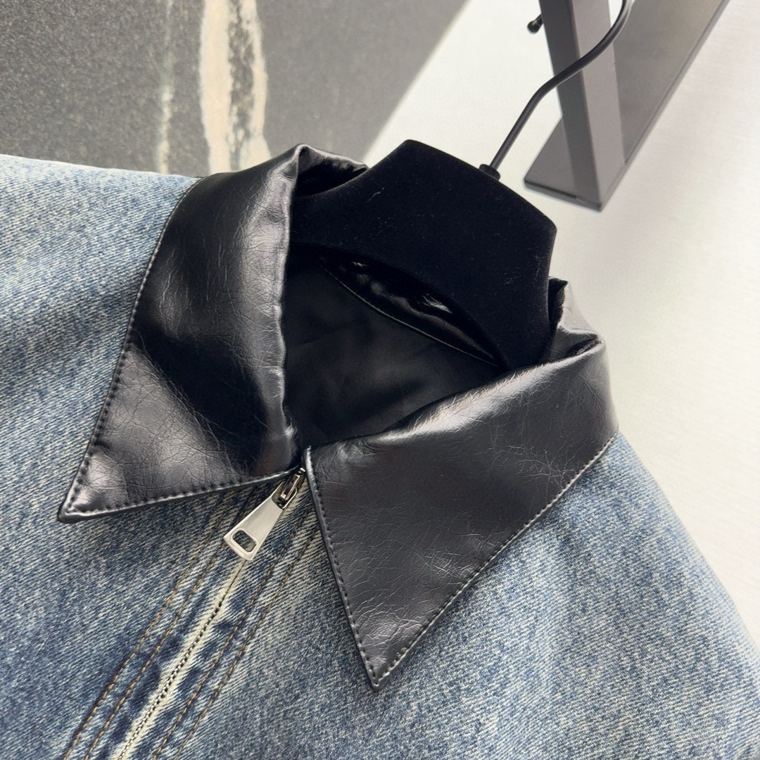 Women’s Fall/Winter Cowboy Jacket Set with High-Quality Jeans in Small Size - 图片 3