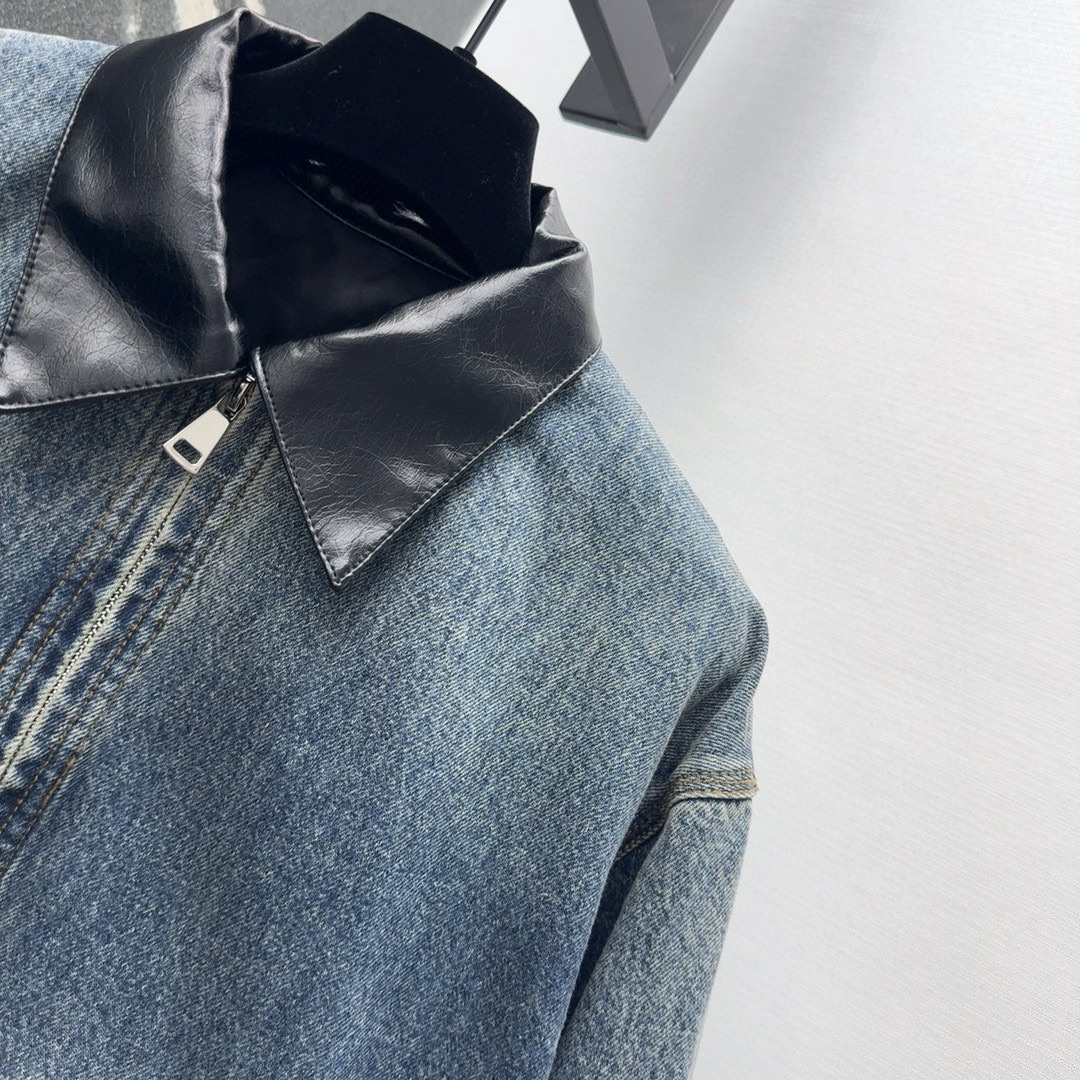 Women’s Fall/Winter Cowboy Jacket Set with High-Quality Jeans in Small Size - 图片 4