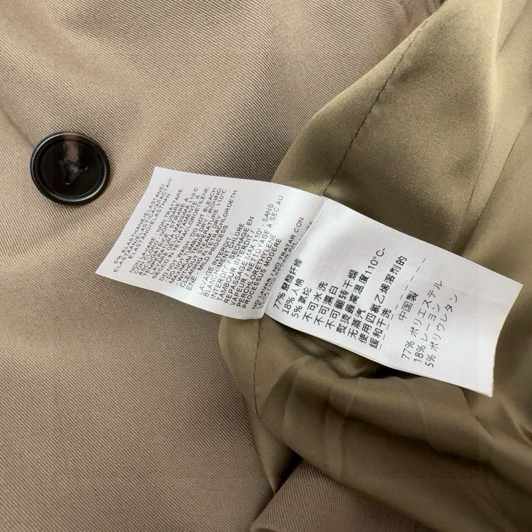 BV 24SS New-Collar Windsuit Coat: Classic Style for Single Women’s Fall Wardrobe - 图片 8