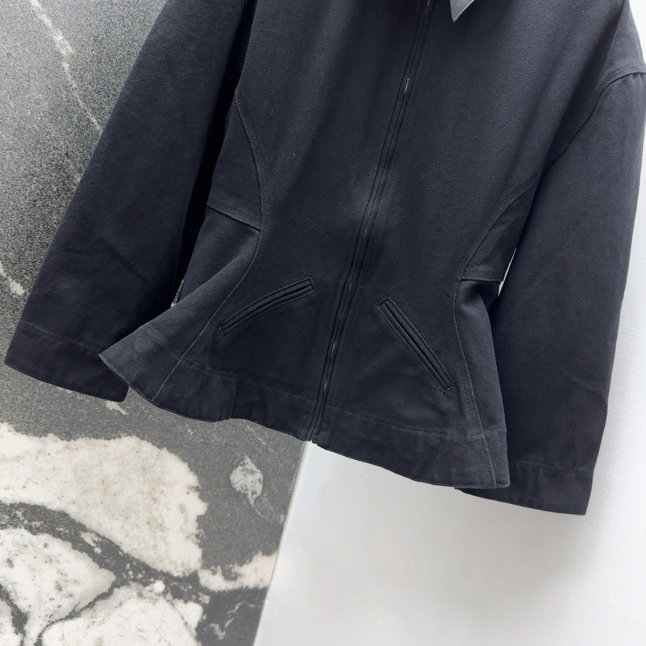 New PU-Coated Cowboy Coat with Original Heavy-Skinned Design for Spring Fashion Trends - 图片 5