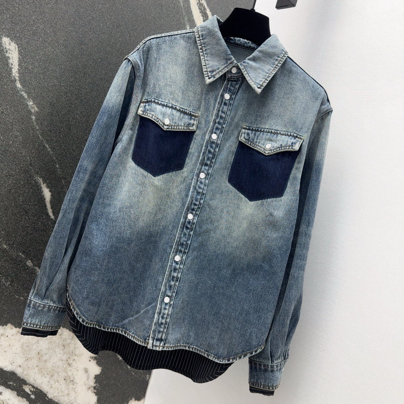 Spring Collection: Vintage-Inspired Fermented Women’s Cowboy Shirts with Unique Details - 图片 2