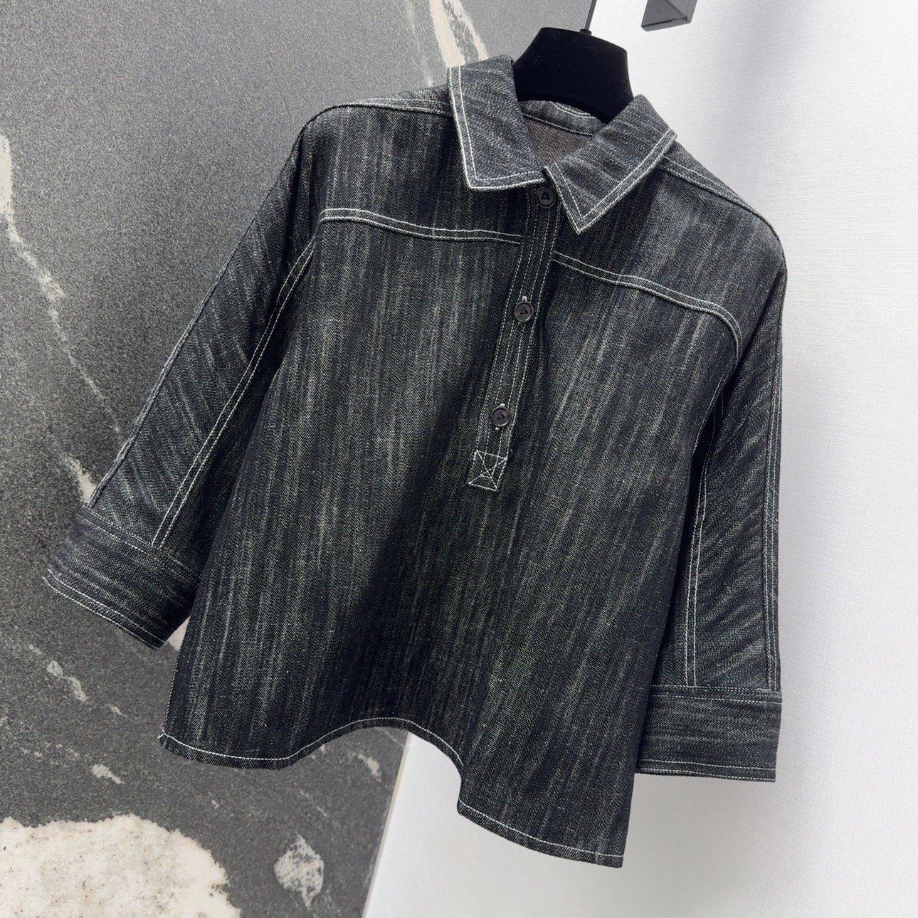 Spring/Summer 2025 Old-Water-Washed Cowboy Collection with High-Quality Sensory Liner - 图片 3