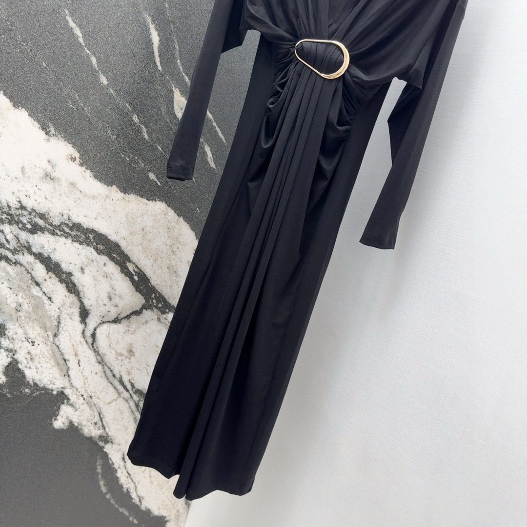 “BV 25SS: Stylish Customizable Long Dress for Spring and Summer” - 图片 6