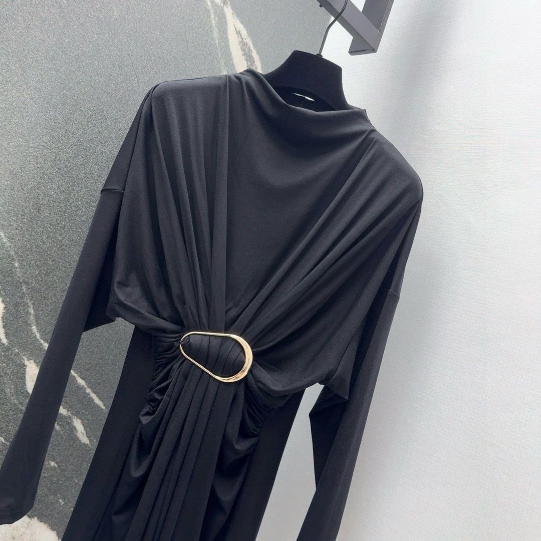 “BV 25SS: Stylish Customizable Long Dress for Spring and Summer” - 图片 3