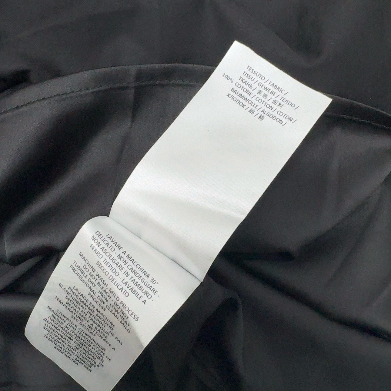 High-quality Silk-Cotton Dress: Classic Black System with Stylish Hardware Fitting - 图片 8