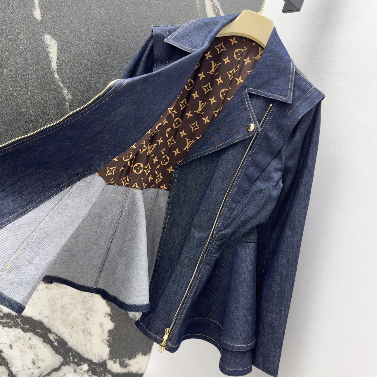 Stylish and Luxurious Cowboy Dress in Spring and Summer Collection - 图片 6