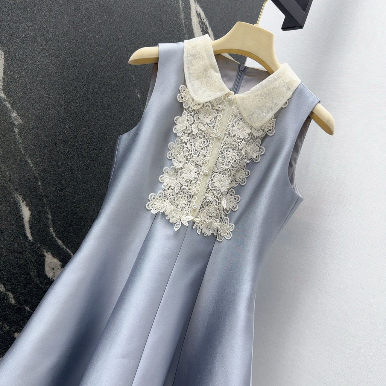 VLTN 25SS Collection: Sweet Lace-Collar Vests and Princessy Skirts for Spring/Summer - 图片 2