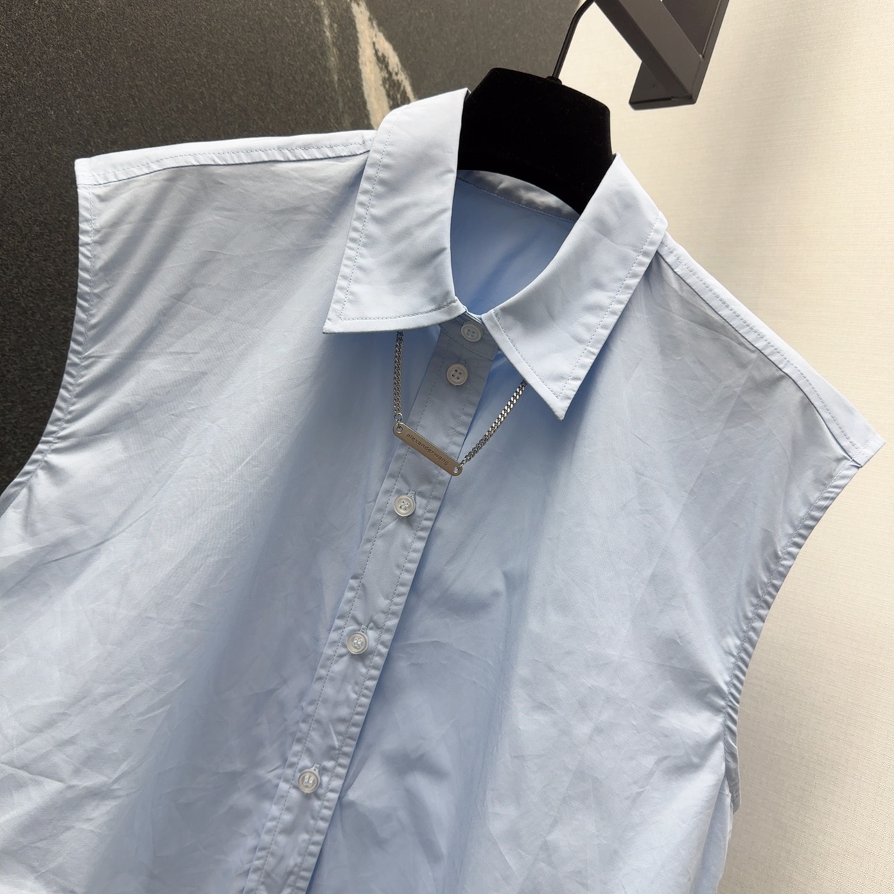 “AW 25SS Women’s Knitted Tweed Suit with Cotton Shirt: Stylish and Comfortable Design” - 图片 3