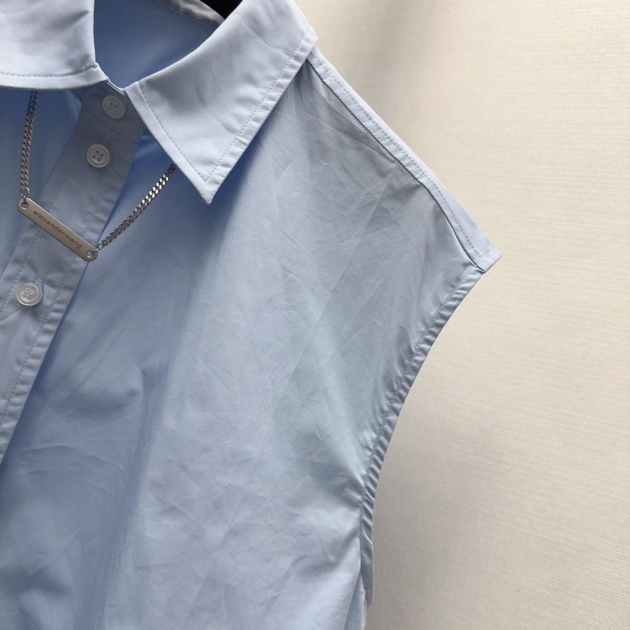 “AW 25SS Women’s Knitted Tweed Suit with Cotton Shirt: Stylish and Comfortable Design” - 图片 5