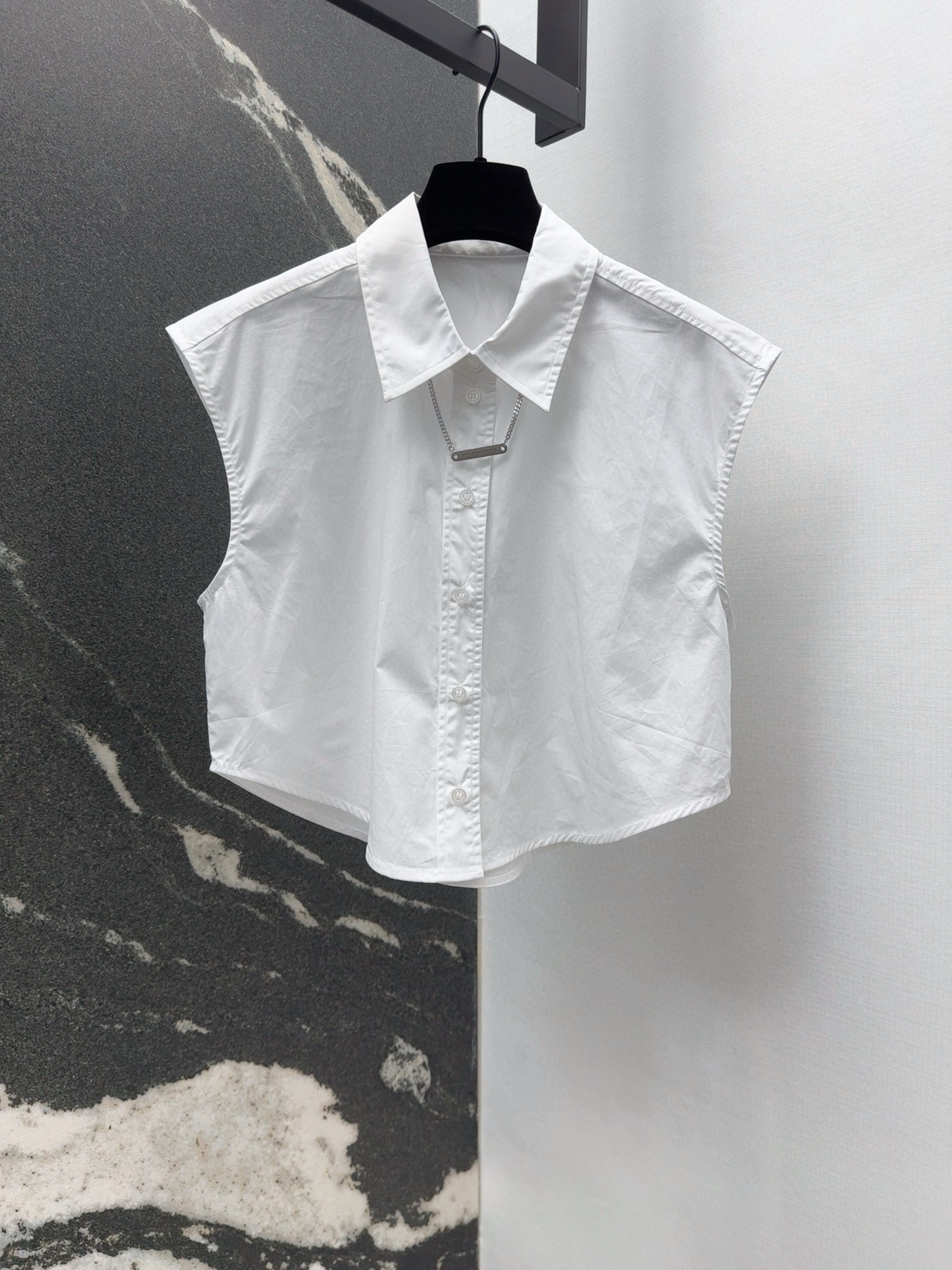 Fashionable Women’s Knitted Suit Set with Cotton Shirt: AW 25SS Collection - 图片 2
