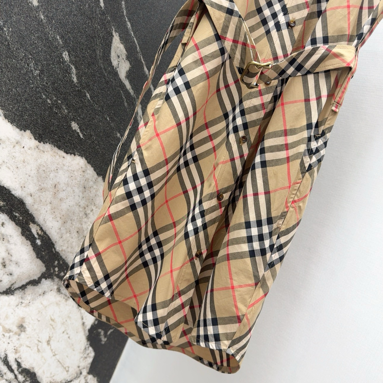 Spring and Summer Brand-New Cotton Shirt Dress for Women – Fashionable and Classic Styles - 图片 8