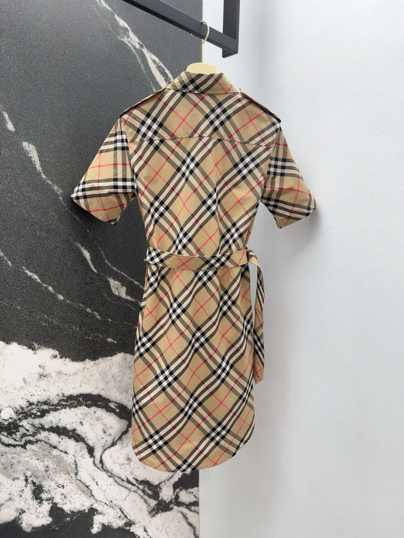 Spring and Summer Brand-New Cotton Shirt Dress for Women – Fashionable and Classic Styles - 图片 9