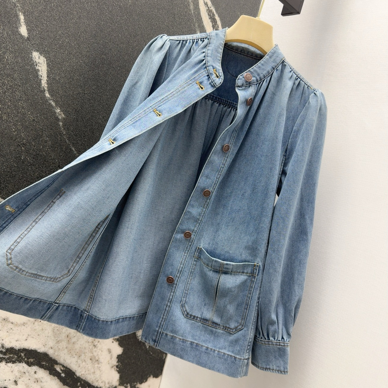 Chic One-Size-Fits-All Female Suit with Spring-Summer Bowel Cage and Cowboy Coats - 图片 6