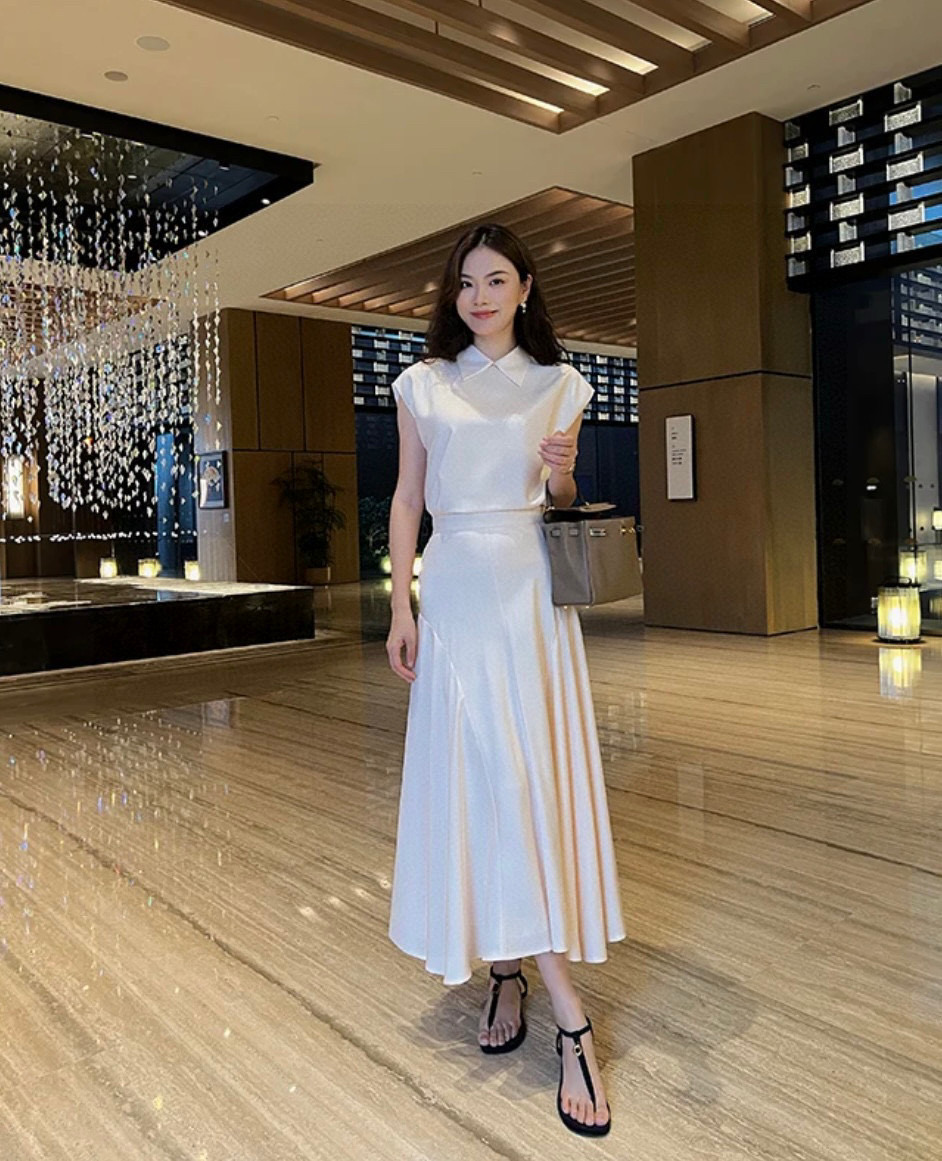 The high-moderation goddess wears a suit - 图片 8