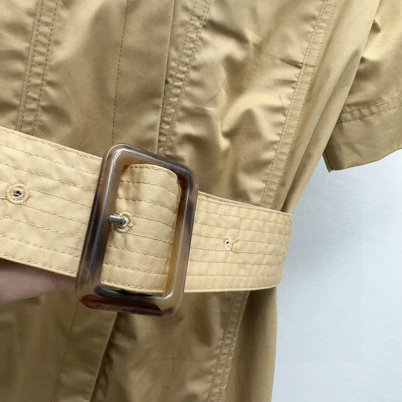 Spring-Summer Urban Women’s Elegant Dress with Hand-Dressing Bag Decorations - 图片 6