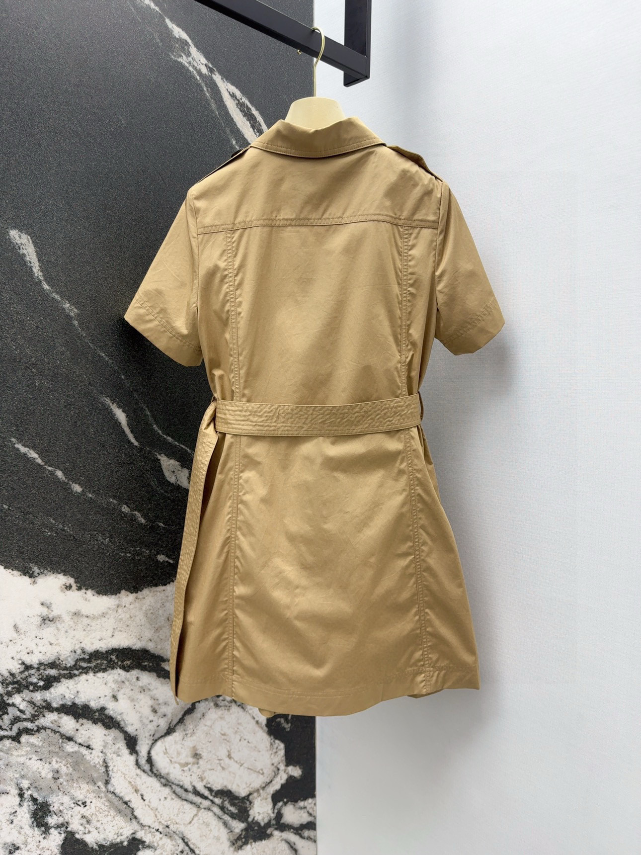 Spring-Summer Urban Women’s Elegant Dress with Hand-Dressing Bag Decorations - 图片 9