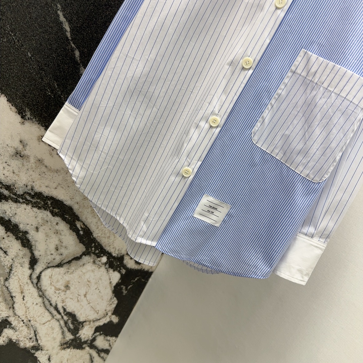 New Colored Long-Sleeved Shirt with Stylish Design and Pure Cotton Fabric - 图片 5