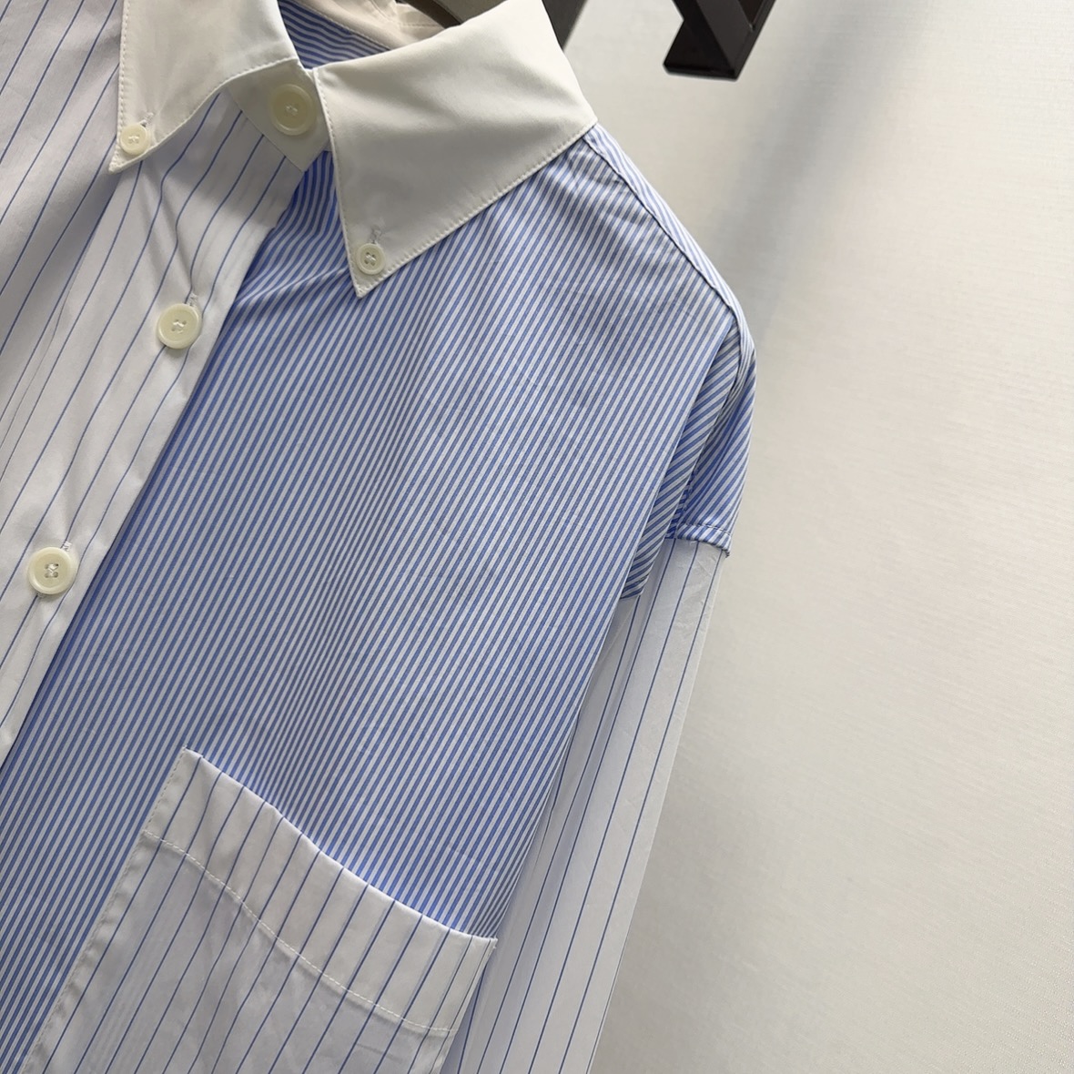 New Colored Long-Sleeved Shirt with Stylish Design and Pure Cotton Fabric - 图片 3