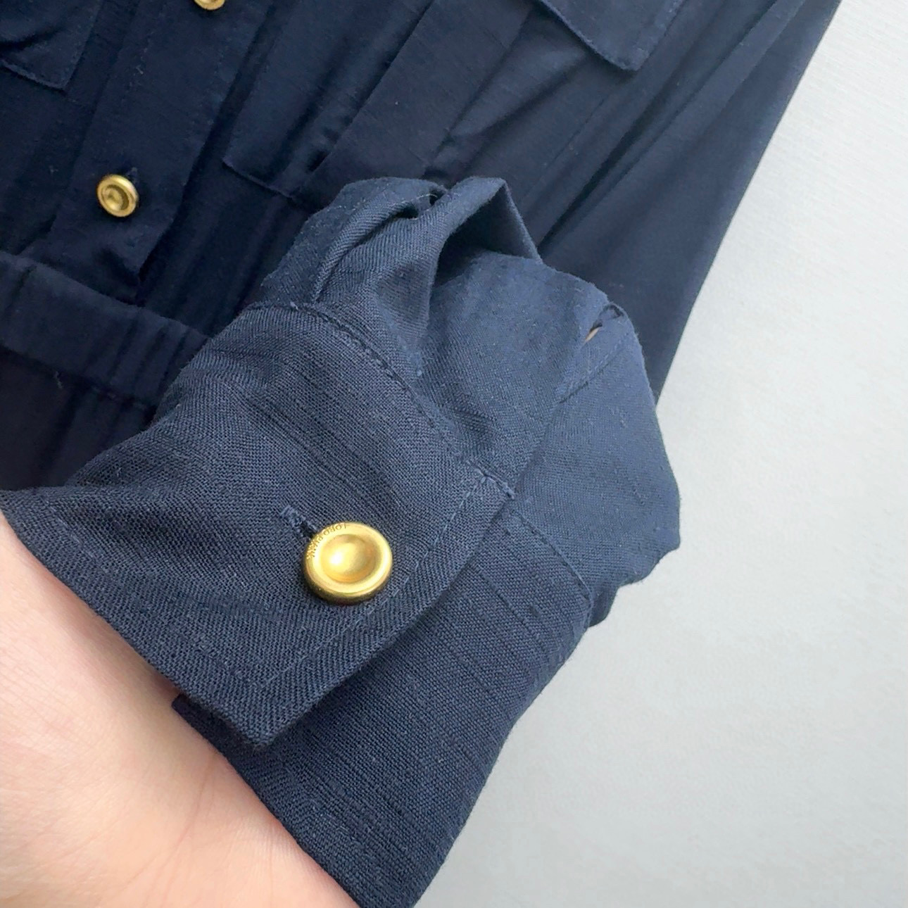 Fashion Update: P912 Original Tweeted Female Suit LP 60SS – New Metal-Stamped Shirt-Dressed Dress - 图片 8