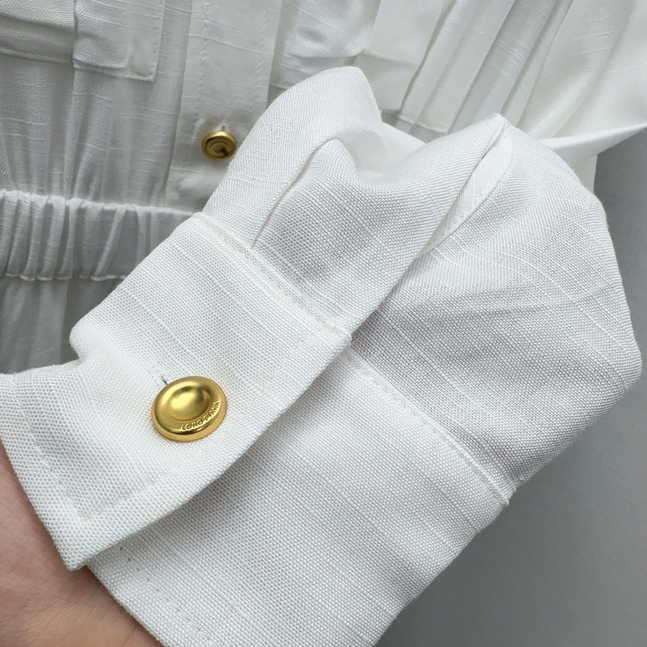 Metal-Stamped Shirt-Dressed Dress with High-Tempo Tie: P912 Original Suit Summary - 图片 7