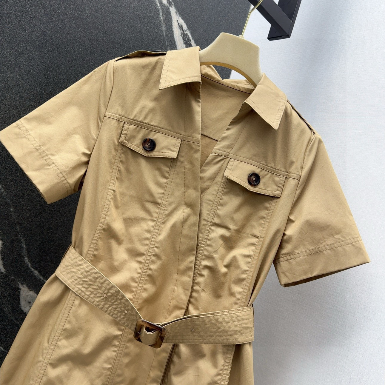 Elegant Urban Women’s Spring-Summer Suit with Classic Bag Decorations - 图片 3