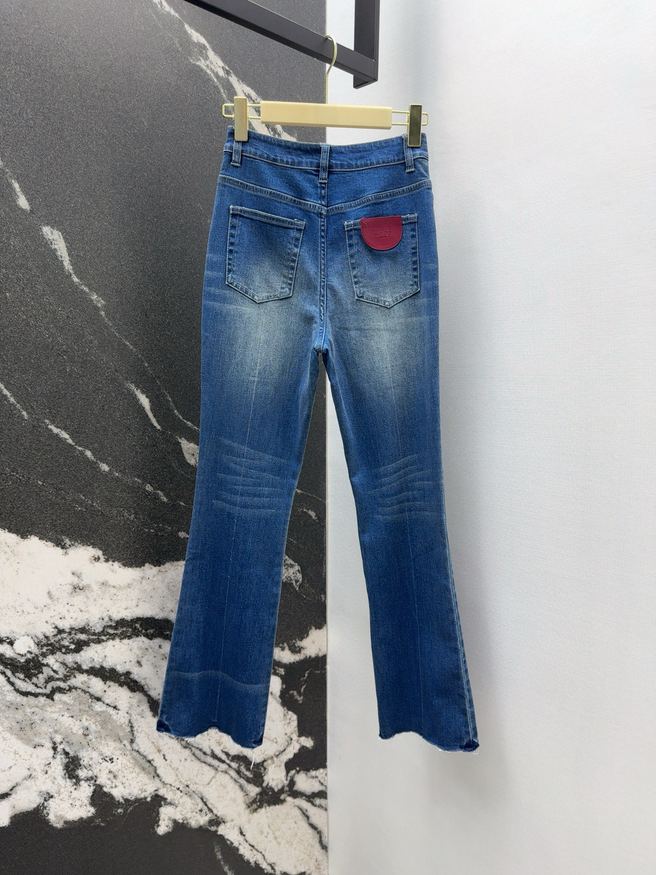 P648 One-Size-Fits-All Dress with High-Side Cowboy Pencils for Spring-Summer Fashion - 图片 8