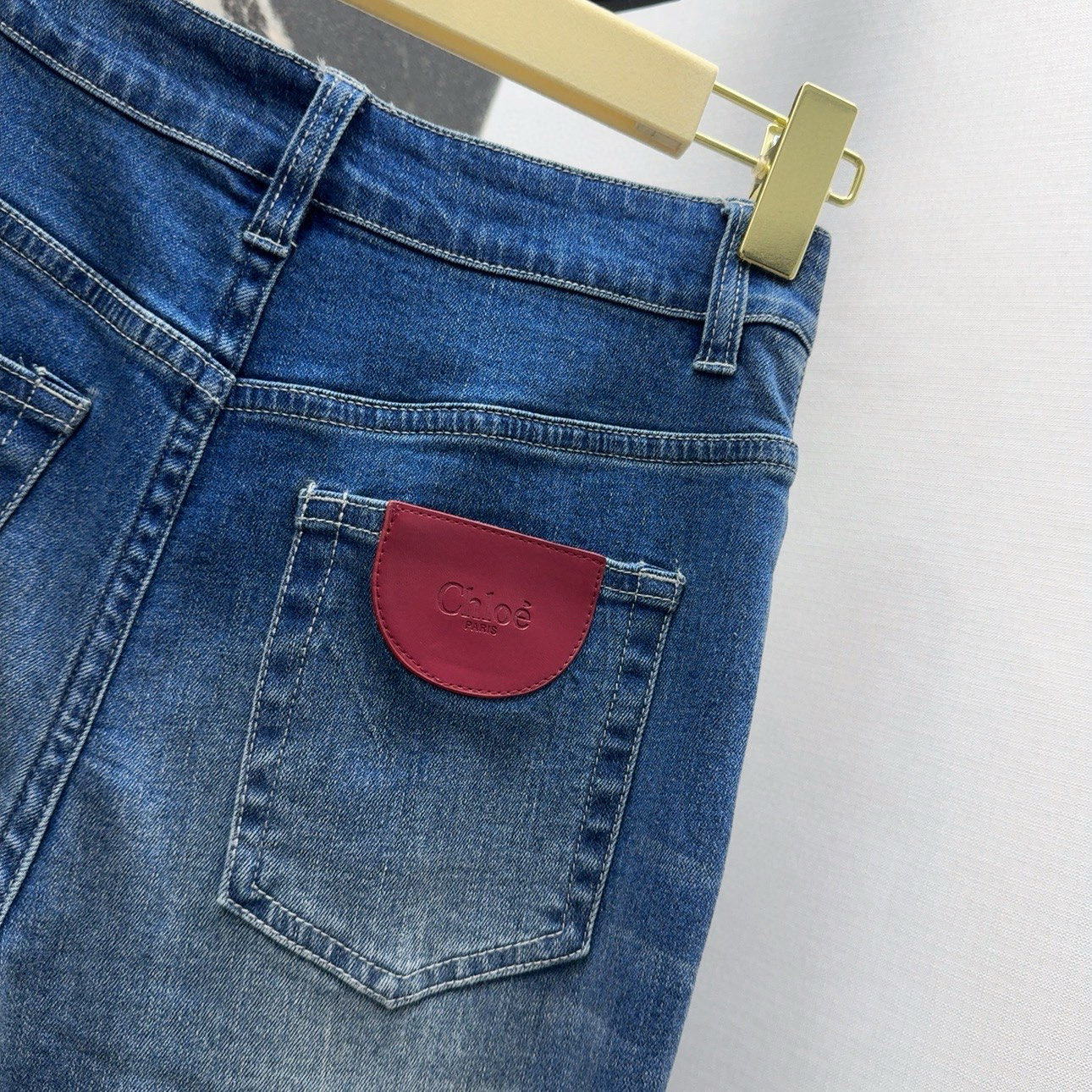 P648 One-Size-Fits-All Dress with High-Side Cowboy Pencils for Spring-Summer Fashion - 图片 9