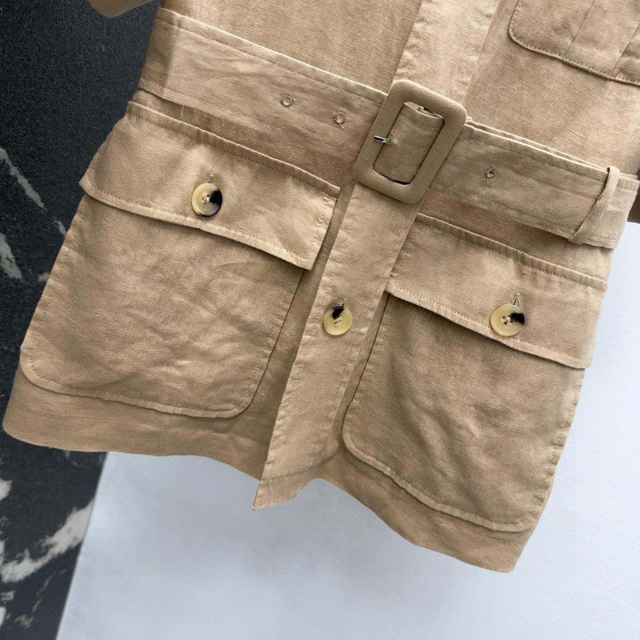 “New RL 25SS Women’s Suit: Cashy, Khaki, Long-term Fashionable SMLs” - 图片 6