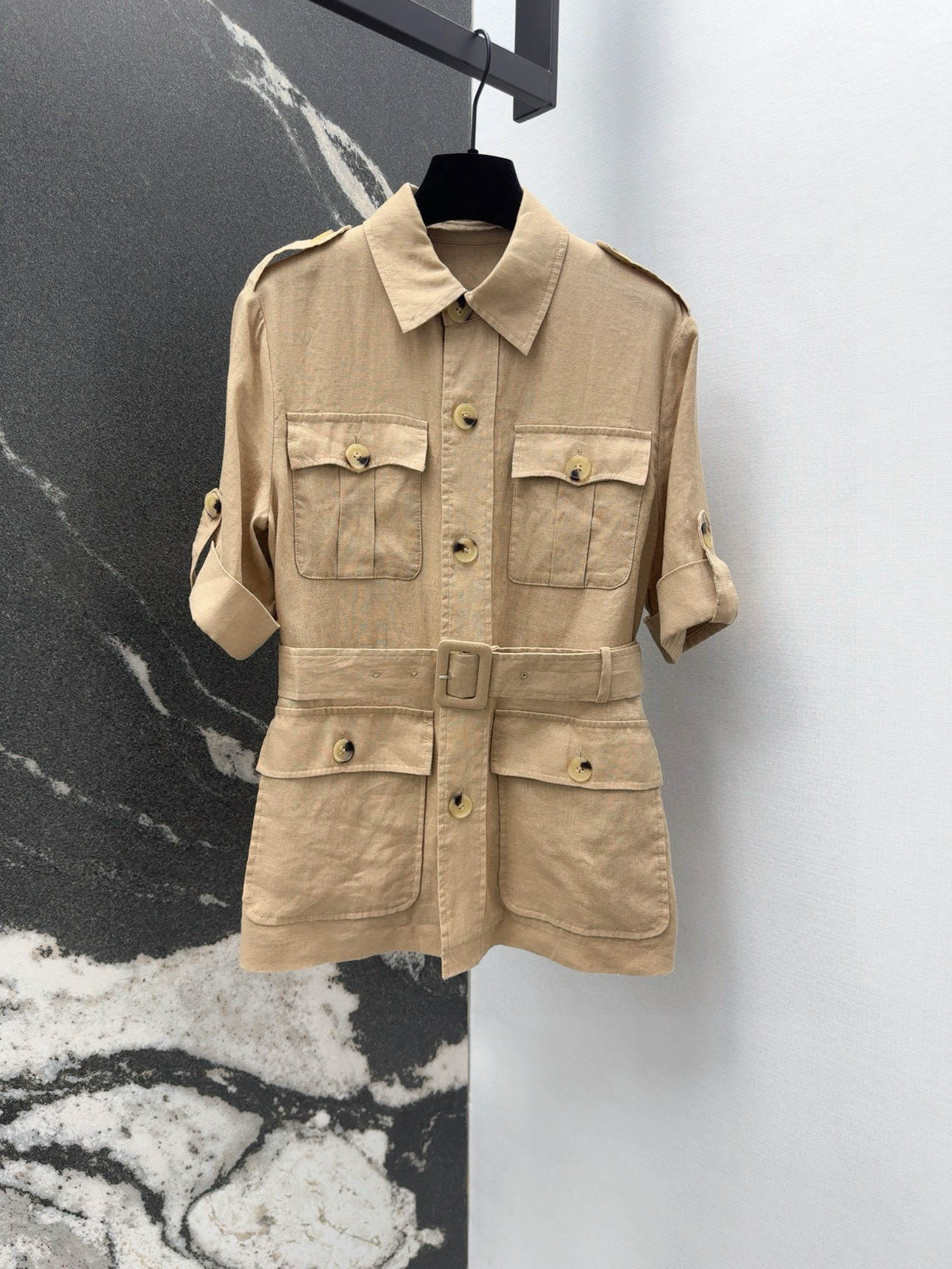 “New RL 25SS Women’s Suit: Cashy, Khaki, Long-term Fashionable SMLs”