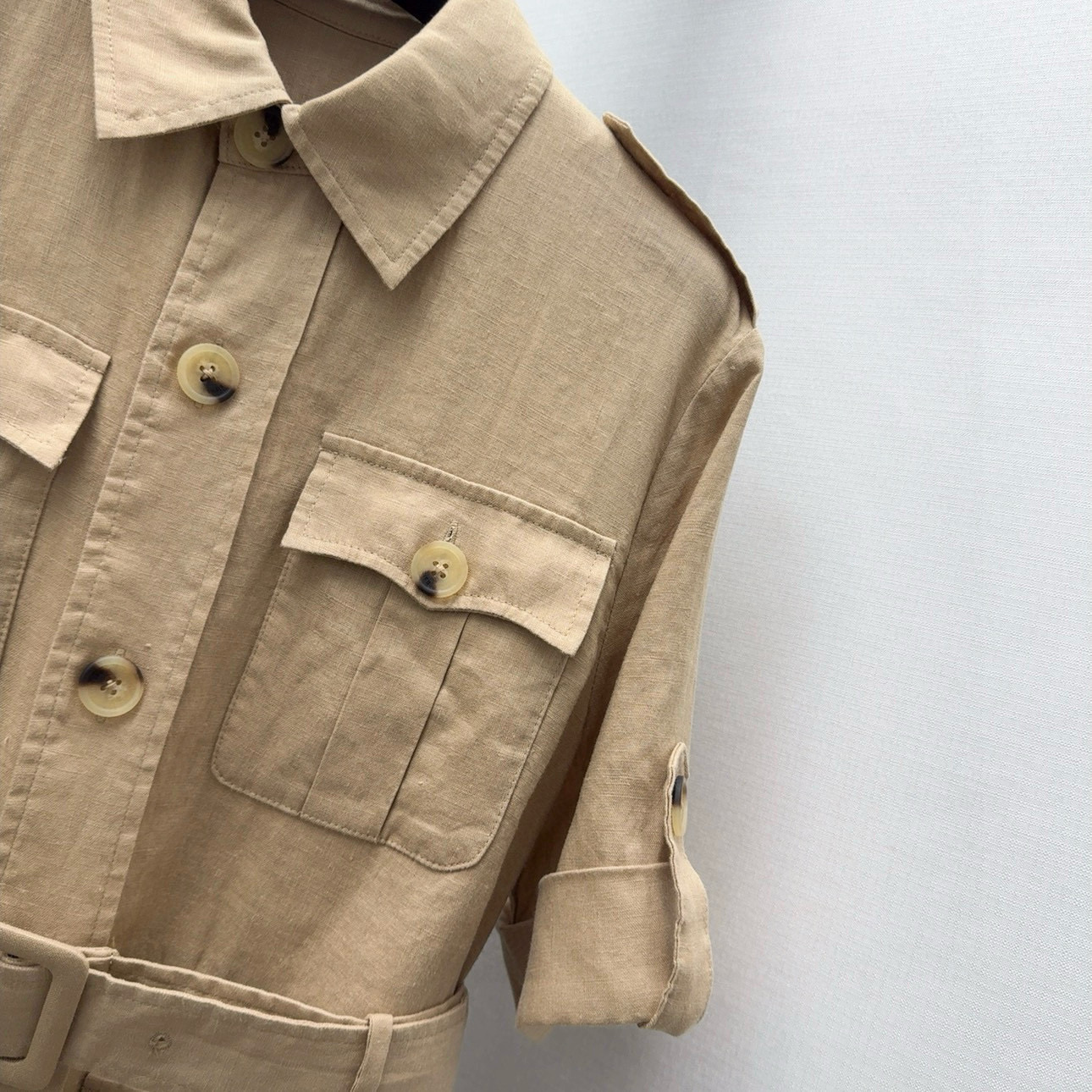 “New RL 25SS Women’s Suit: Cashy, Khaki, Long-term Fashionable SMLs” - 图片 4