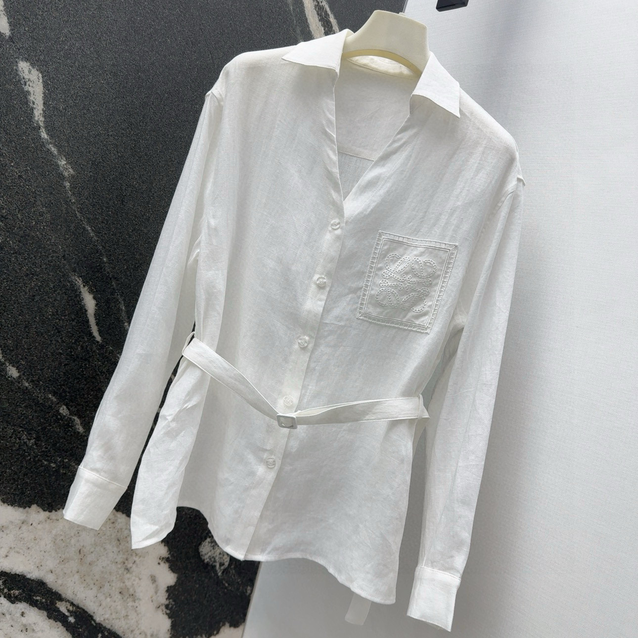 “LoE 25SS Linen Shirt: Versatile, Stylish, and Comfortable for Everyday Wear” - 图片 2