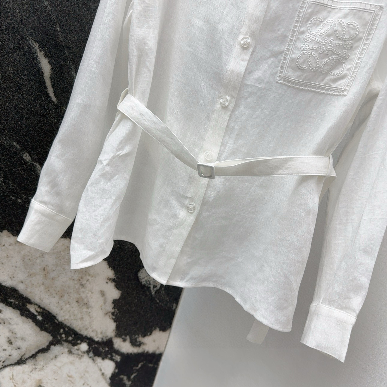 “LoE 25SS Linen Shirt: Versatile, Stylish, and Comfortable for Everyday Wear” - 图片 5
