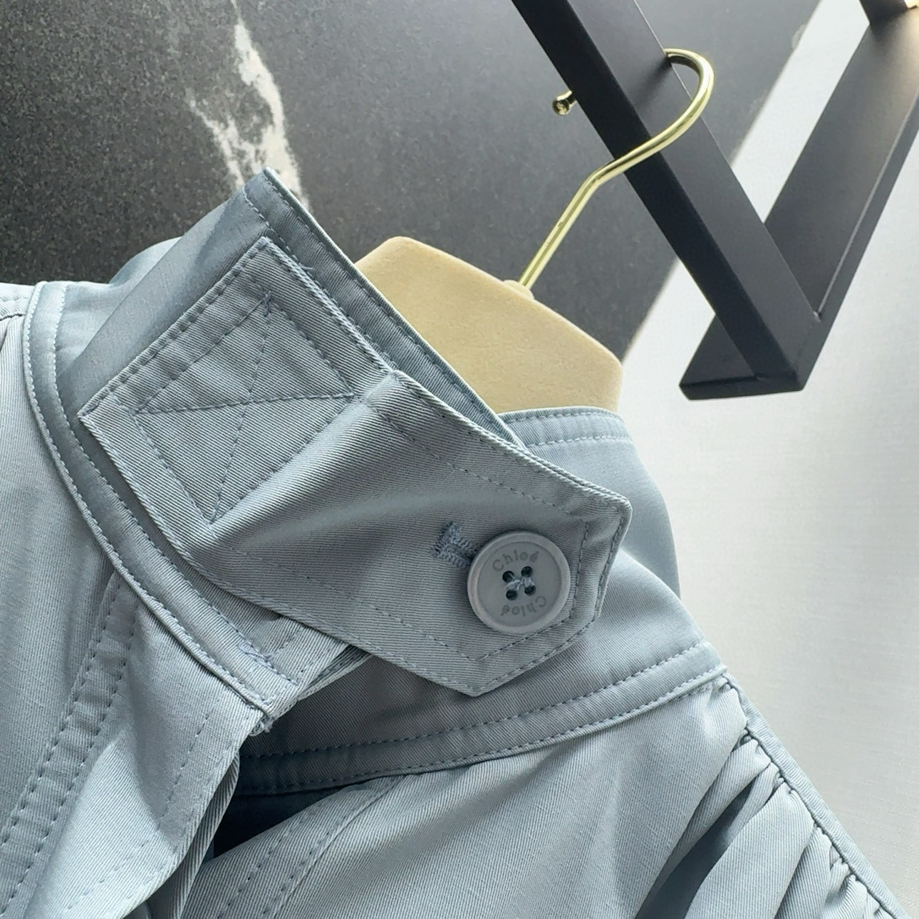 “CH~E 25SS Morning & Autumn Coiled Long Coats: Stylish One-Size Female Suit with Cotton Fabric” - 图片 4