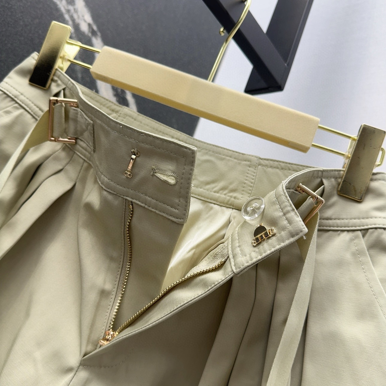 Title: P612 Original Rags Crochet Pants Review: High-Waist Lantern Style, Elegant Design, Comfortable Fit. - 图片 6