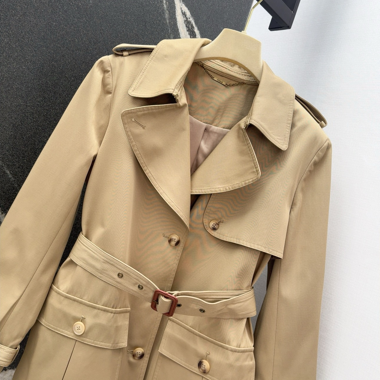 “Ch-E 25SS Scavenger Dress: Paris Main Street Series with High-Intensity Wind Clothing” - 图片 3