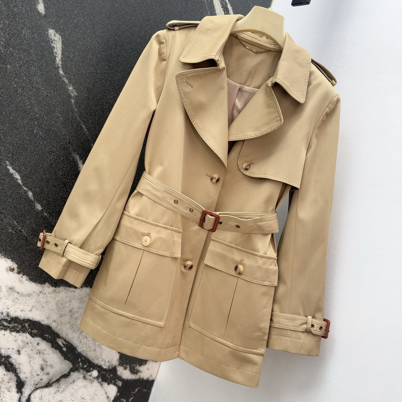 “Ch-E 25SS Scavenger Dress: Paris Main Street Series with High-Intensity Wind Clothing” - 图片 2