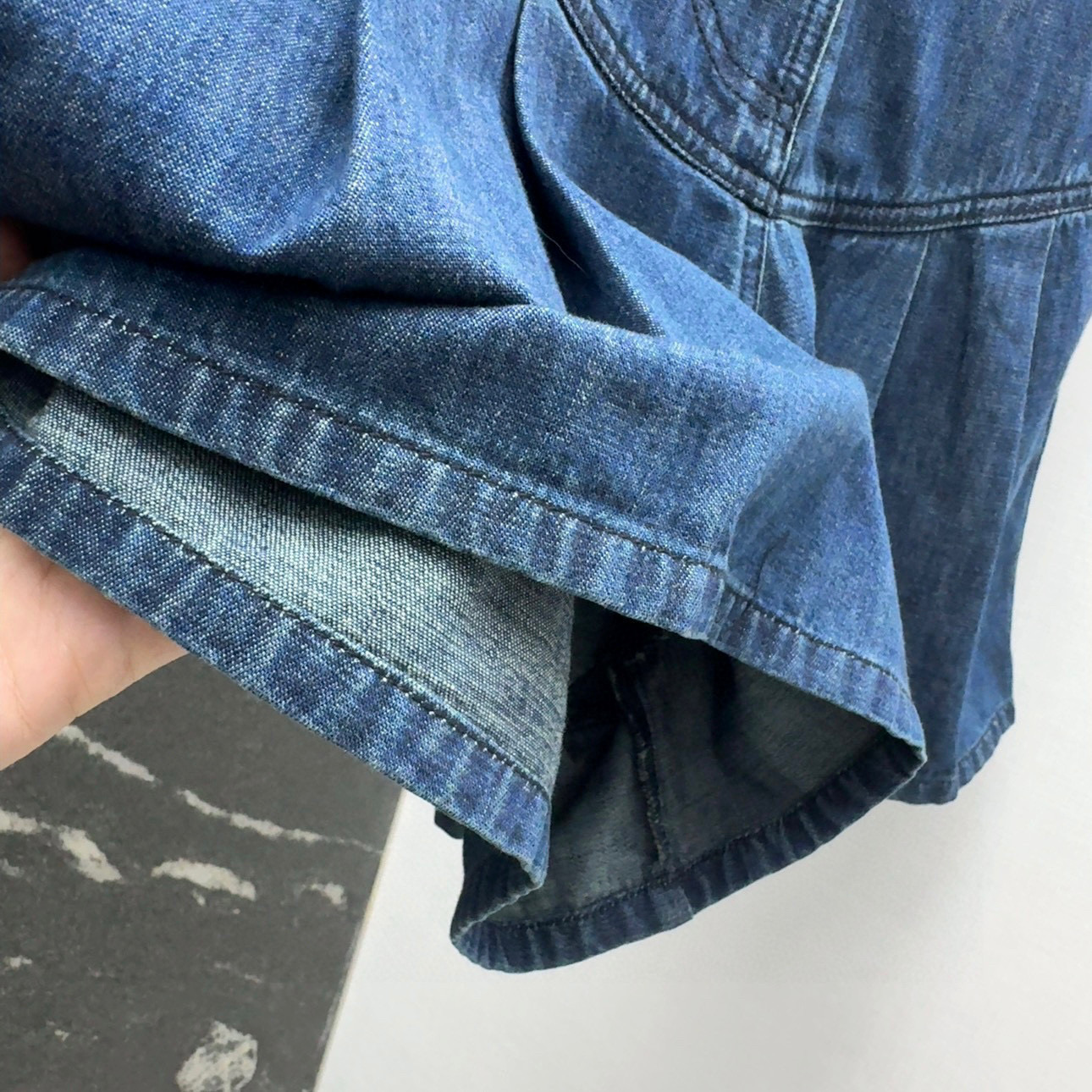 “Stylish Custom-Made Female Cowboy Shorts: Fresh Water-Washed, Quality Jeans with Retrospect Feeling and Twirl-Butts” - 图片 5
