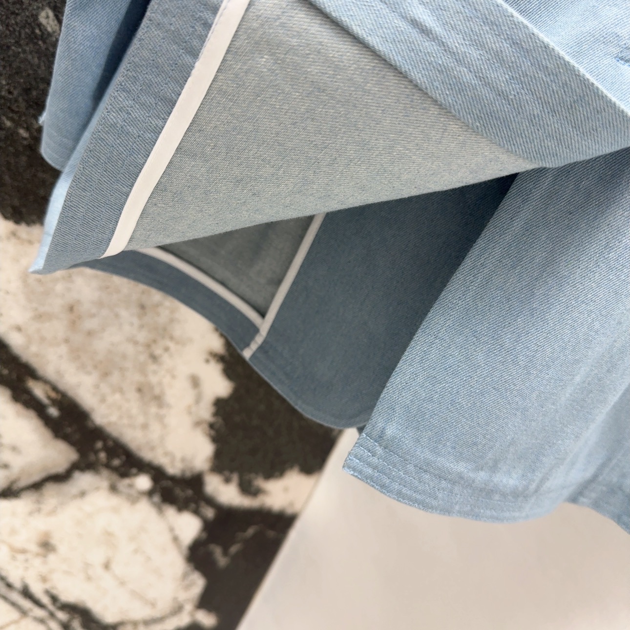 Title: Stupendous Female Clothes TB 25SS Autumn School Wind Cowboy Leisure Suit Summary: Original female clothes with autumn school wind-themed cowboy leisure suit, tailored for a sweet and stylish look. - 图片 9