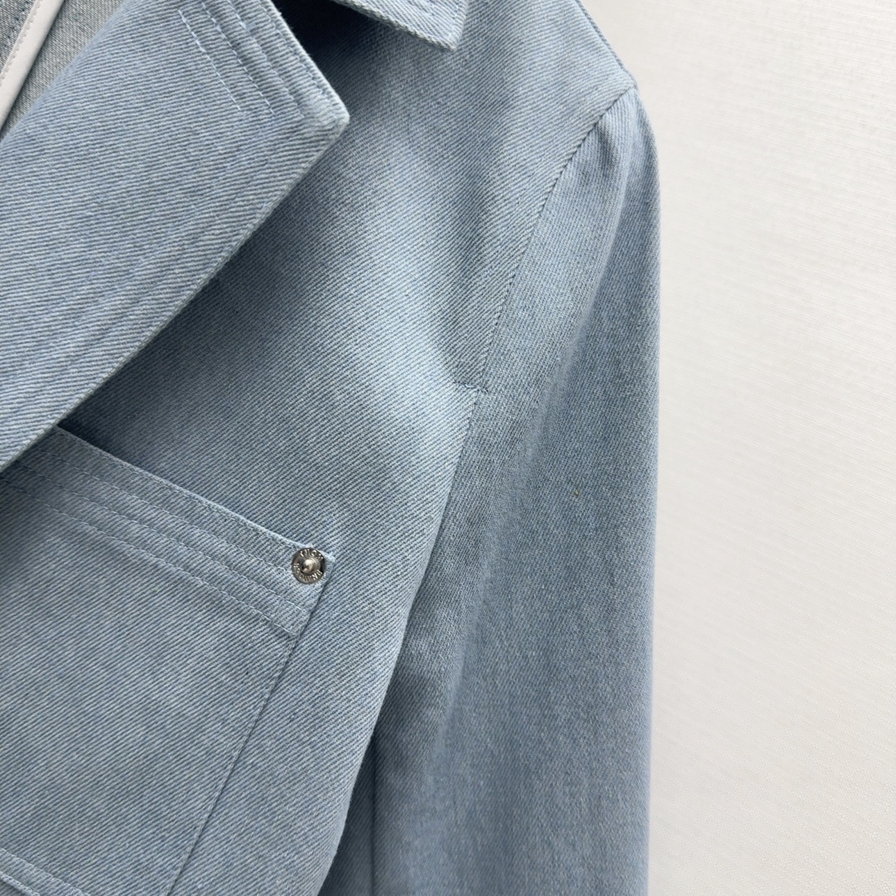 Title: Stupendous Female Clothes TB 25SS Autumn School Wind Cowboy Leisure Suit Summary: Original female clothes with autumn school wind-themed cowboy leisure suit, tailored for a sweet and stylish look. - 图片 3