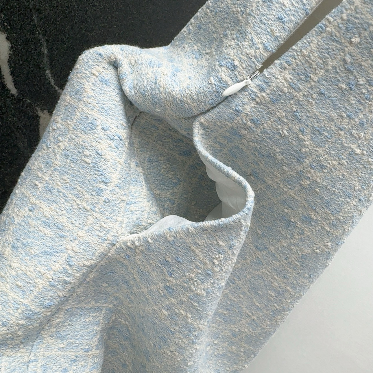 Dior Miss D Glacier Blue Tweed A-Line Mini Dress Sleeveless Elegant Style 7 i1756530296021 8557 0 6