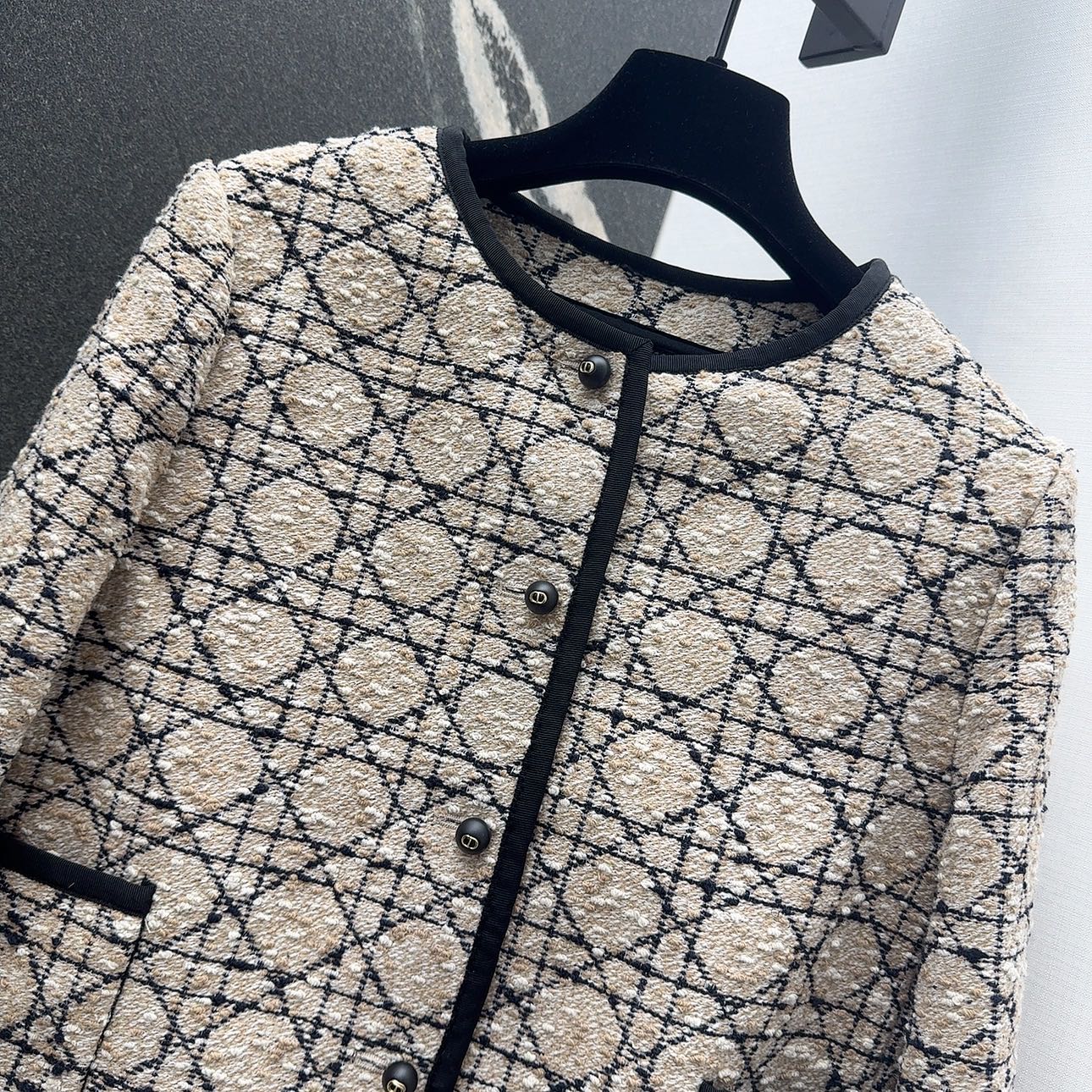 Elegant Tweed Skirt Suit Set - Cropped Jacket & A-Line Skirt - Miss D Limited 4 i1756707860644 1585 0 6