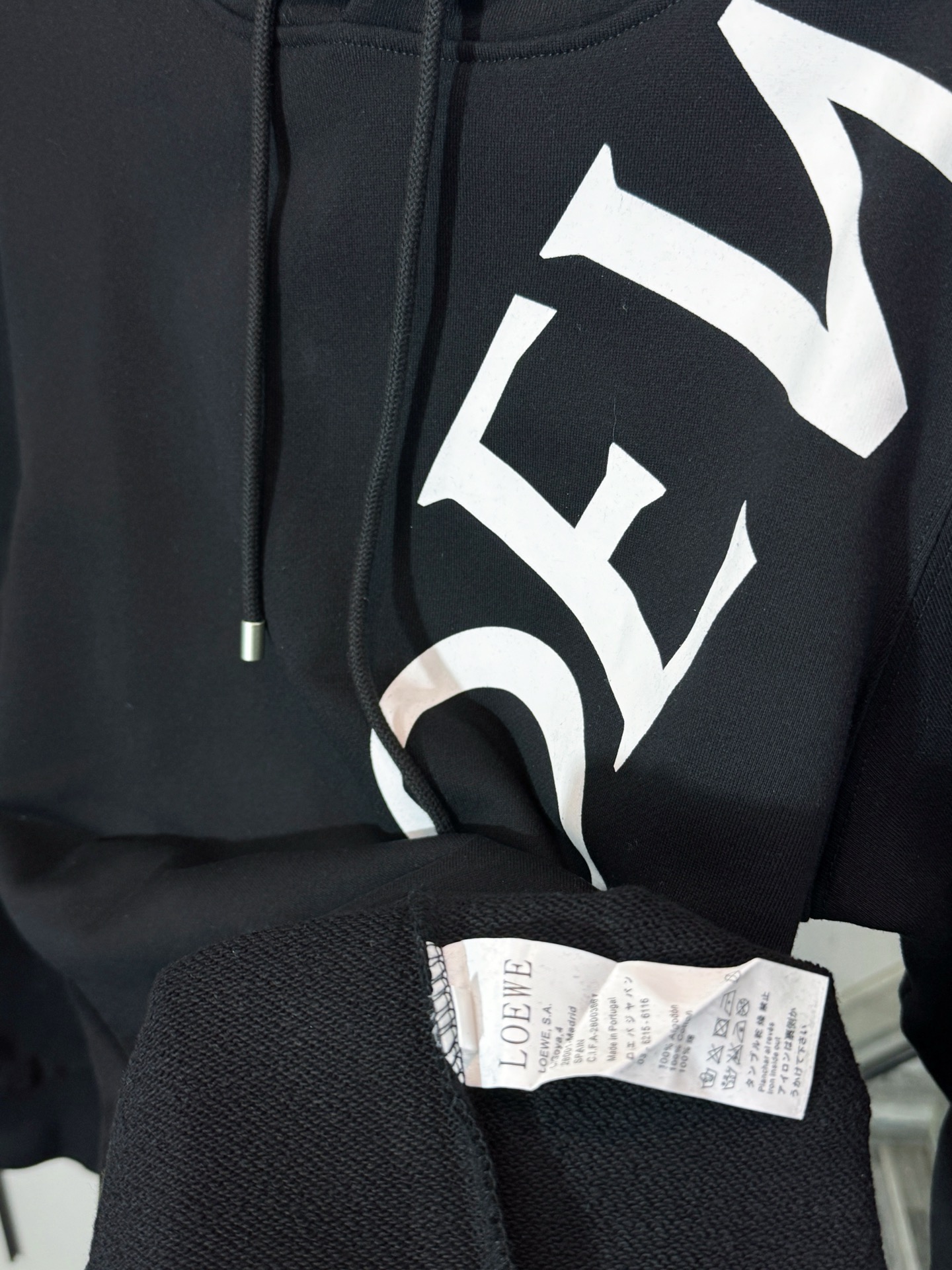 Loewe Sudadera con Capucha y Estampado de Logo Diagonal para Hombre y Mujer 8 i1756999824985 6131 0 5